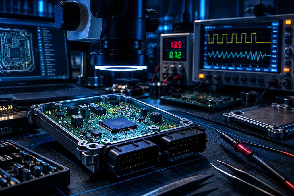 O que é uma ECU e qual sua função no veículo?